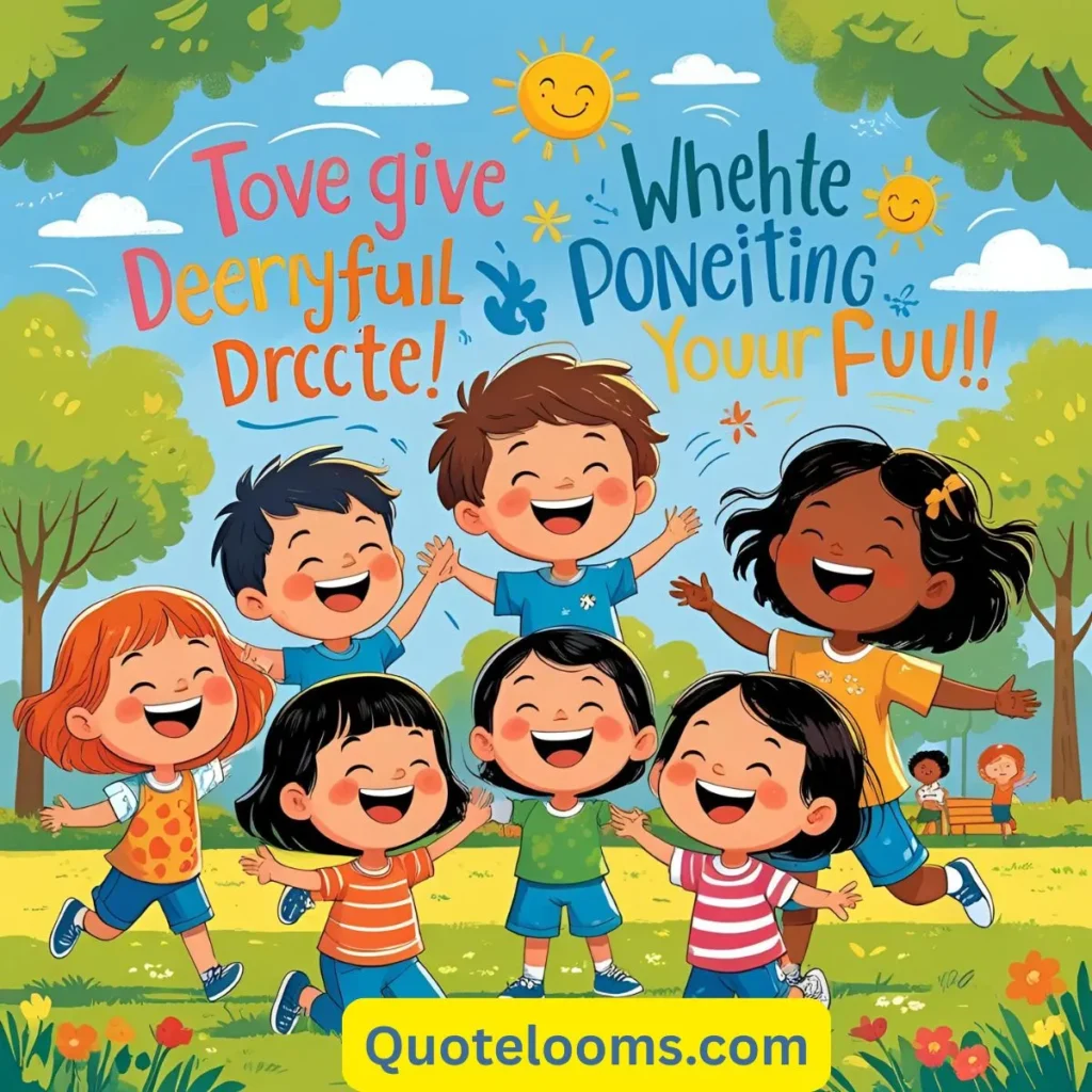 Funny Positive Quotes for Kids