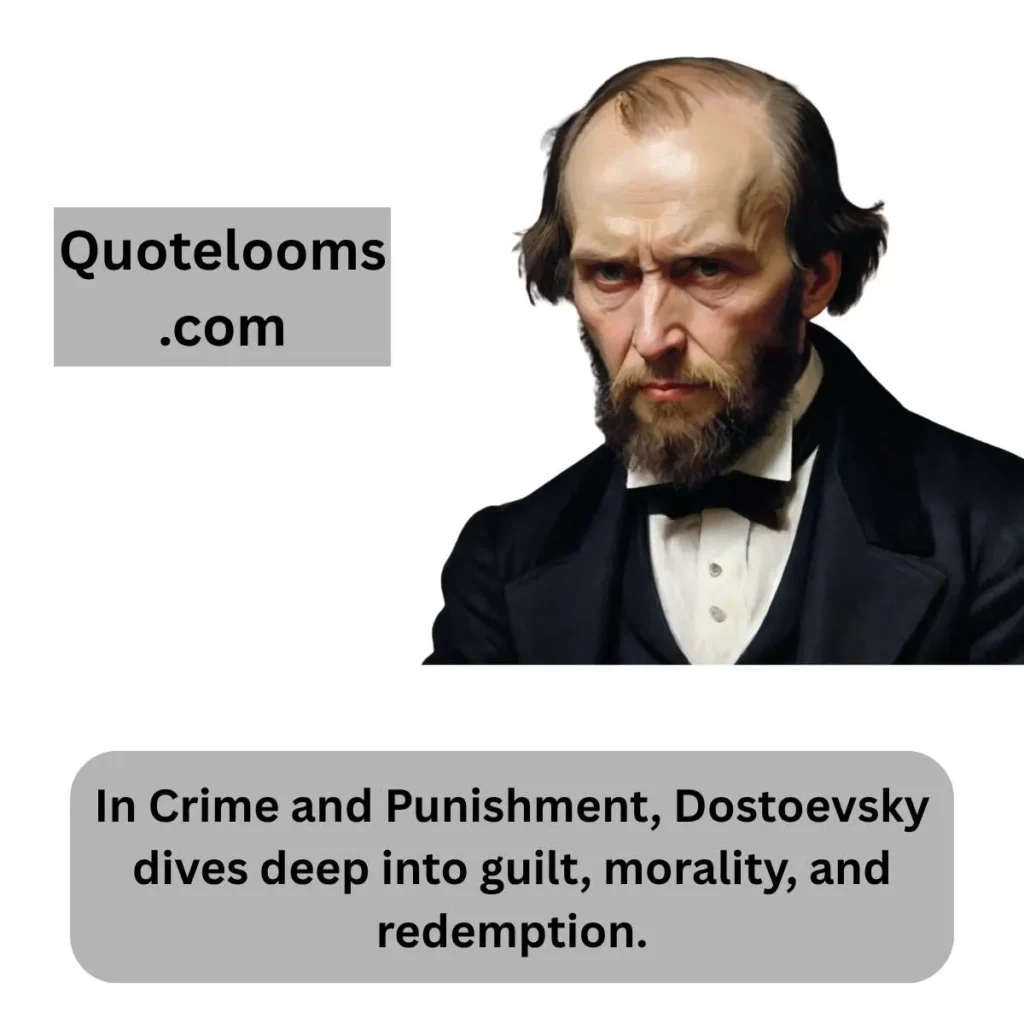 Fyodor Dostoevsky Quotes Crime and Punishment