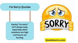 Read more about the article I’m Sorry Quotes