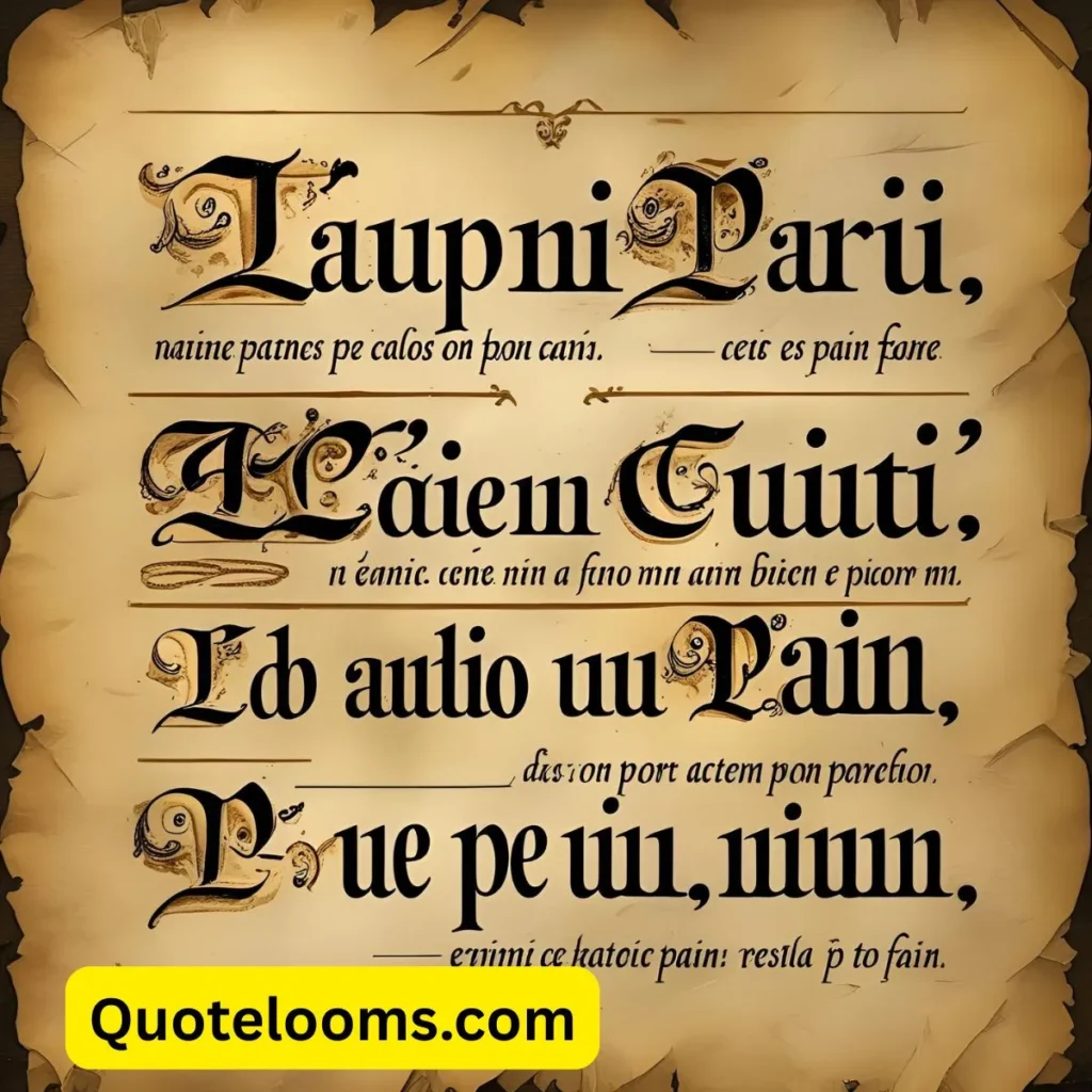 Latin Quotes About Pain