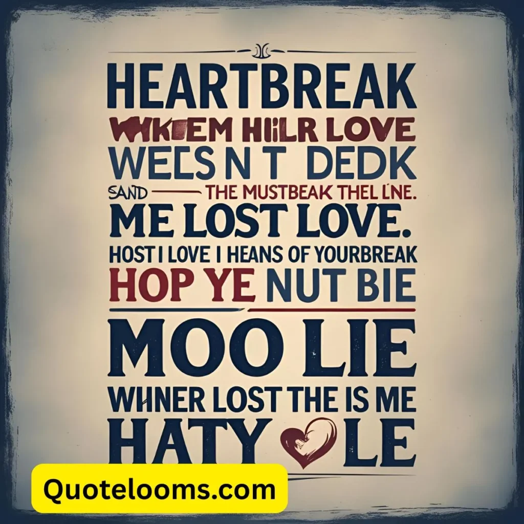Sad Quotes About Pain in Love