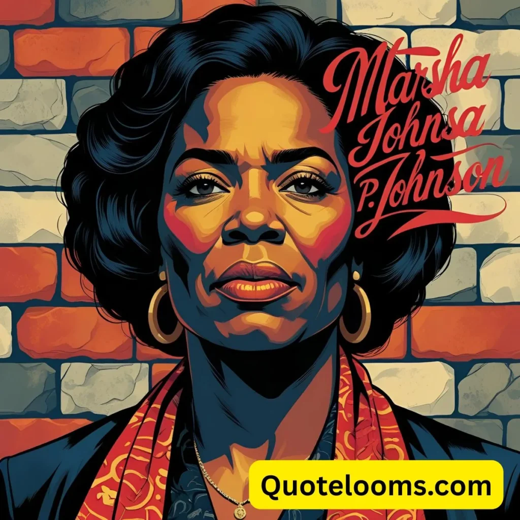 Stonewall Marsha P. Johnson Quotes