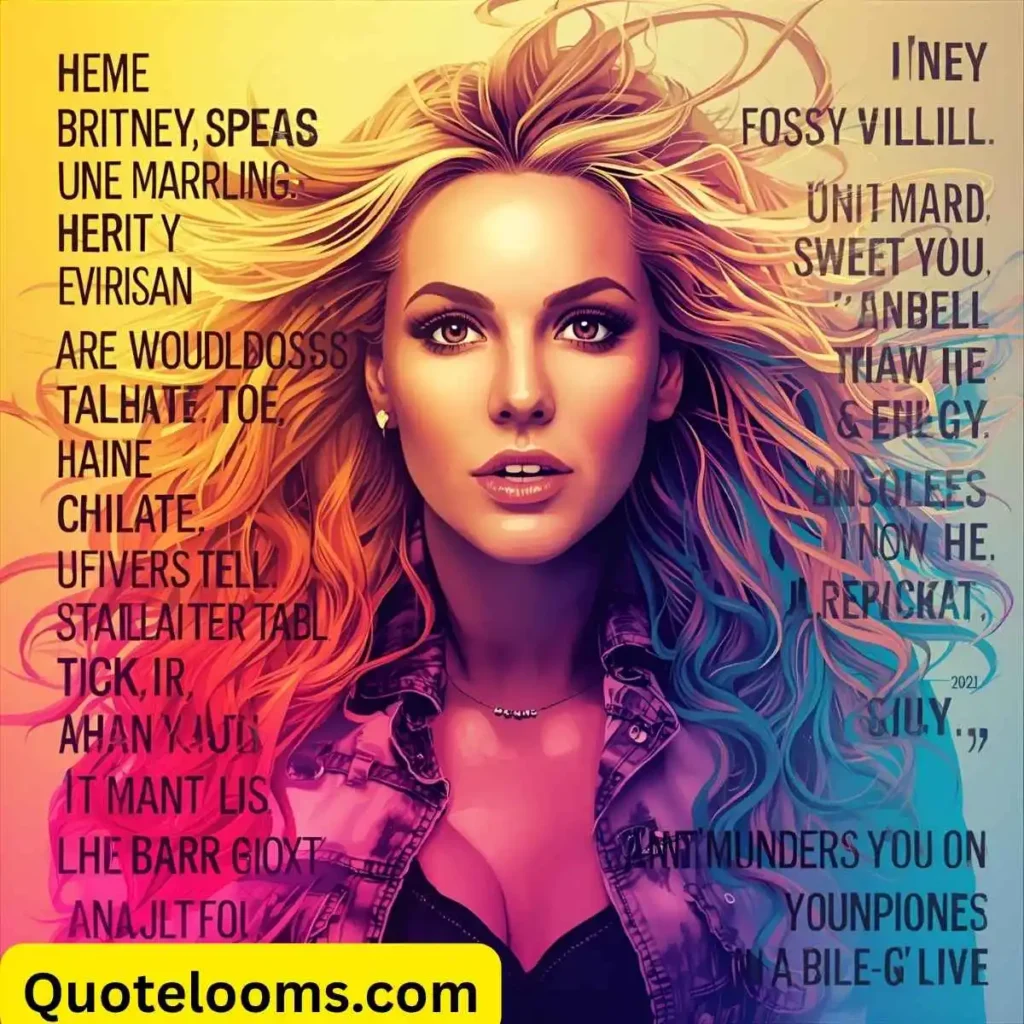 Britney Spears Quotes Songs