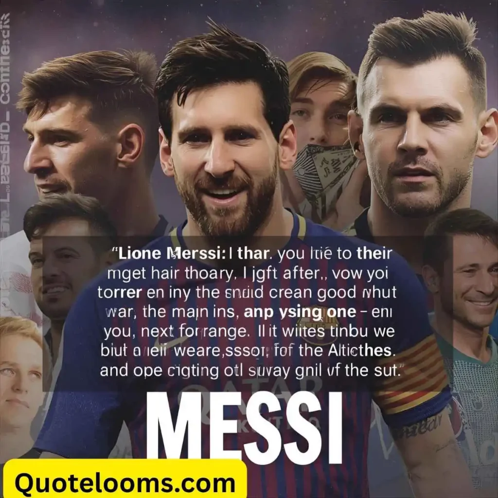 Lionel Messi Quotes and Sayings