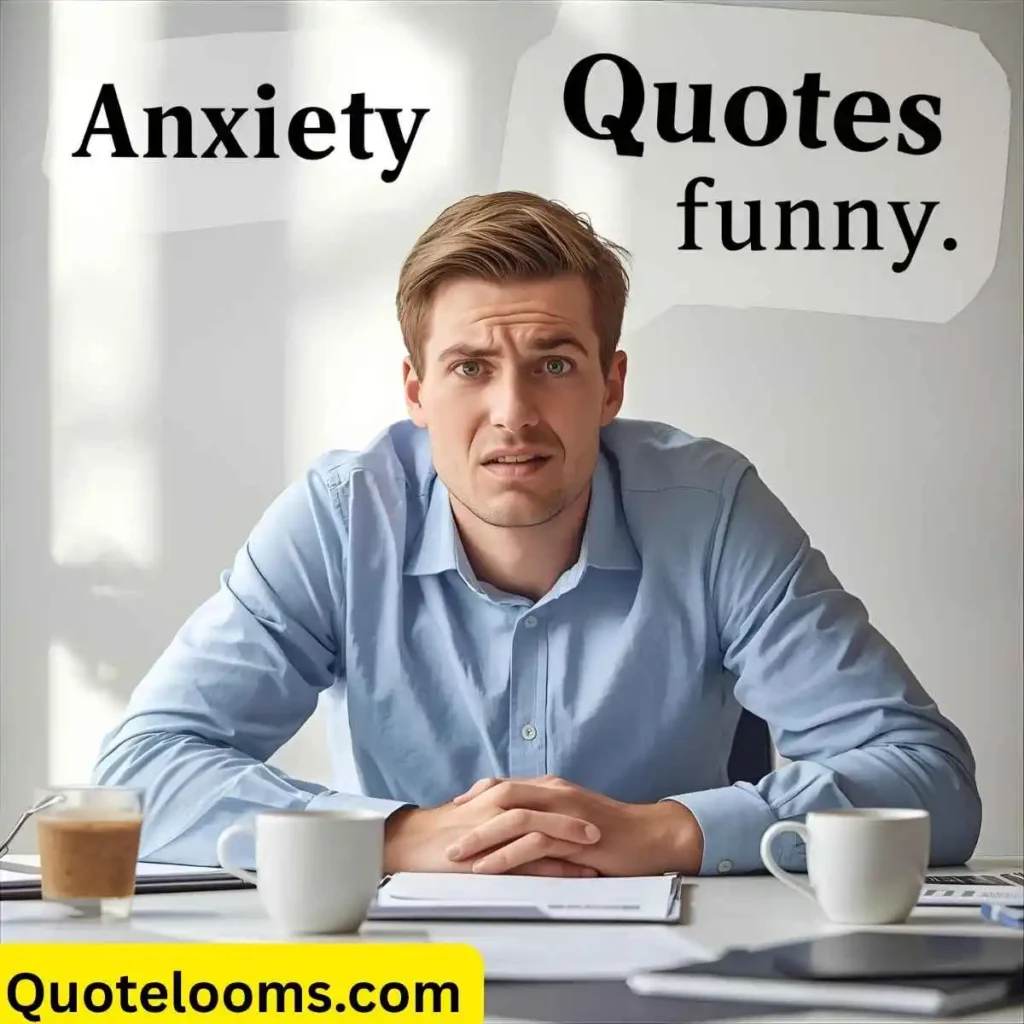 Anxiety Quotes Funny