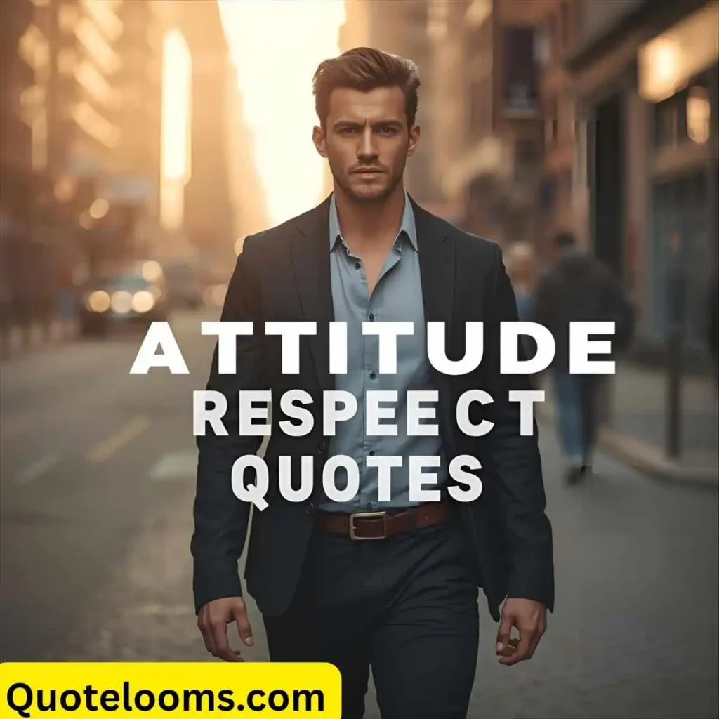Attitude Respect Quotes