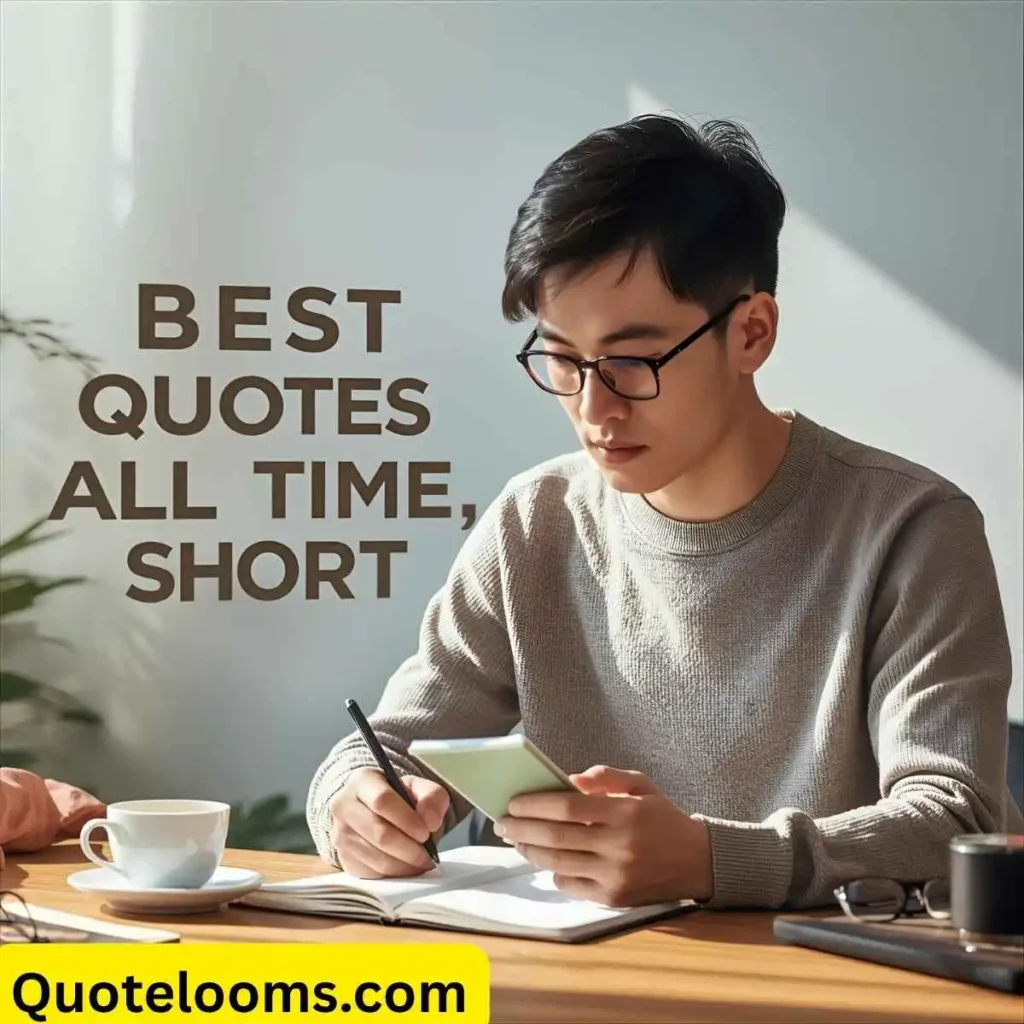 Best Quotes of All Time Short