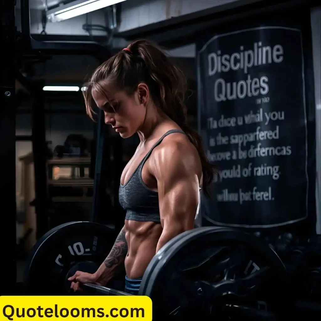 Discipline Quotes Gym
