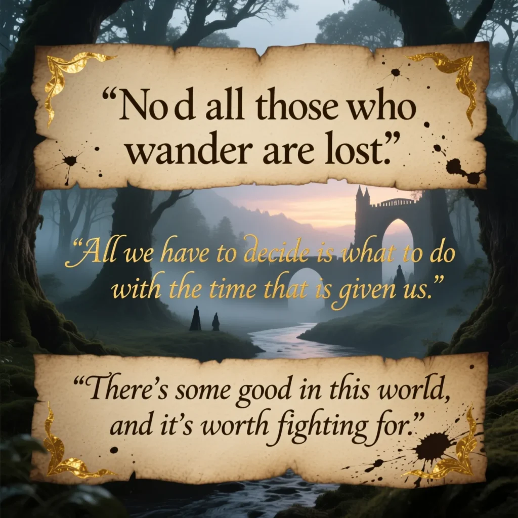 Famous Lord of the Rings Quotes