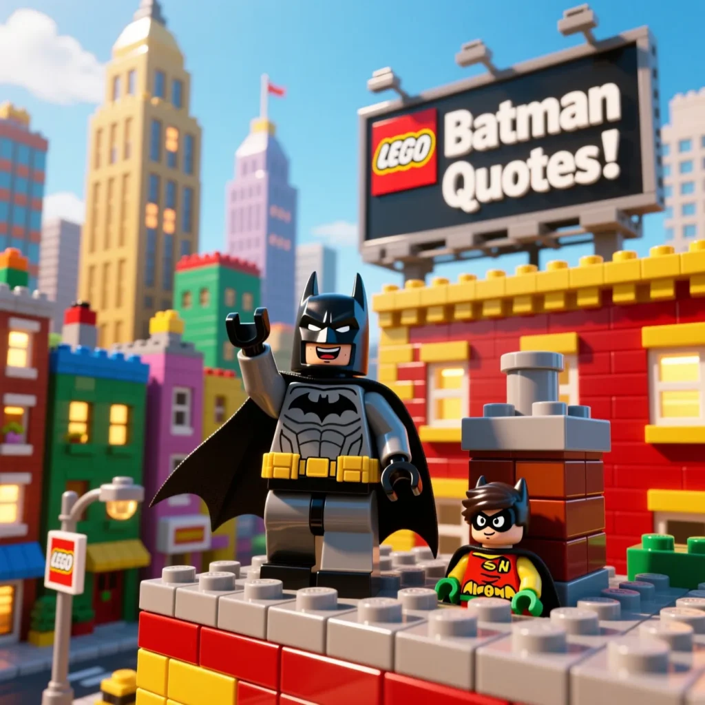 Lego Batman Quotes