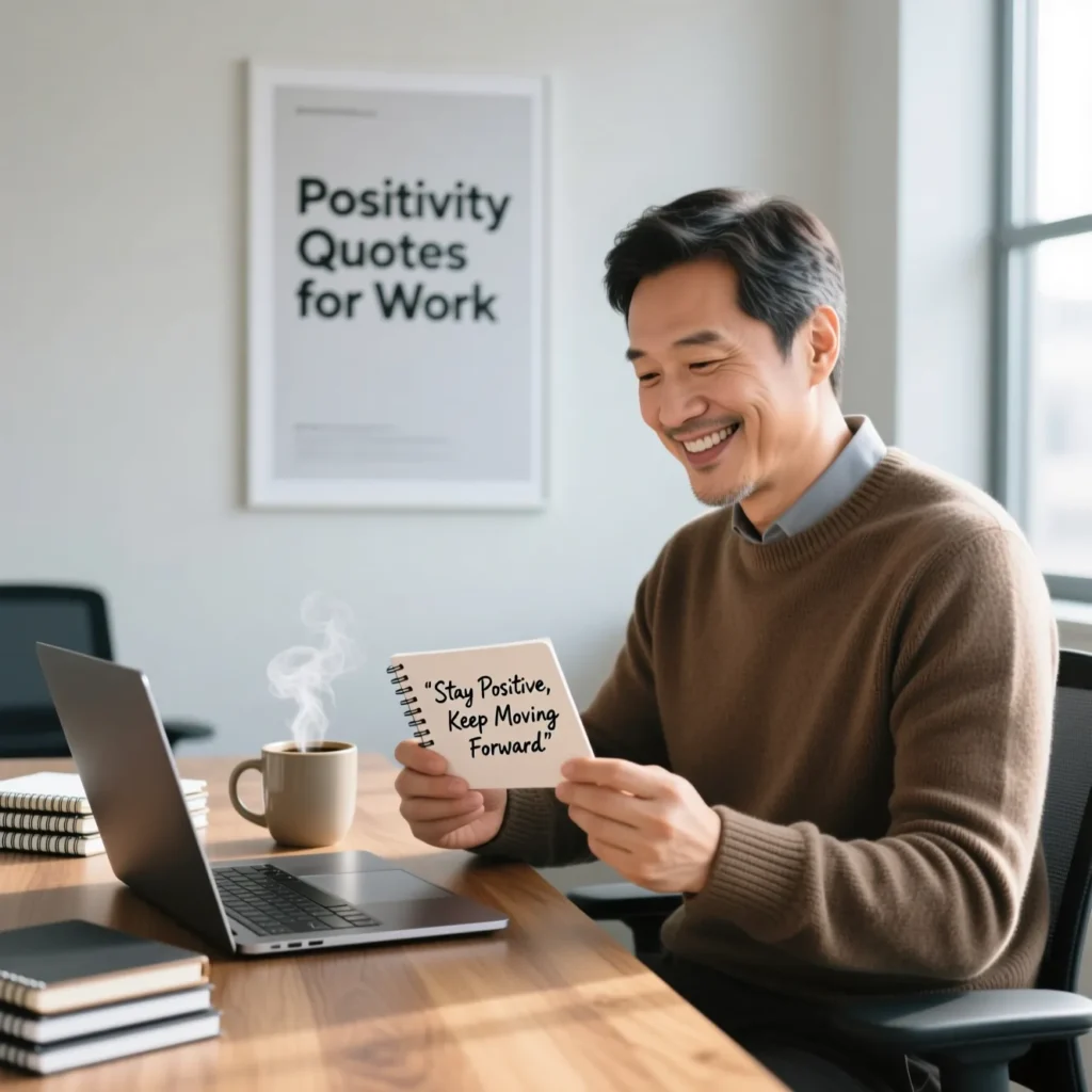 Positivity Quotes for Work