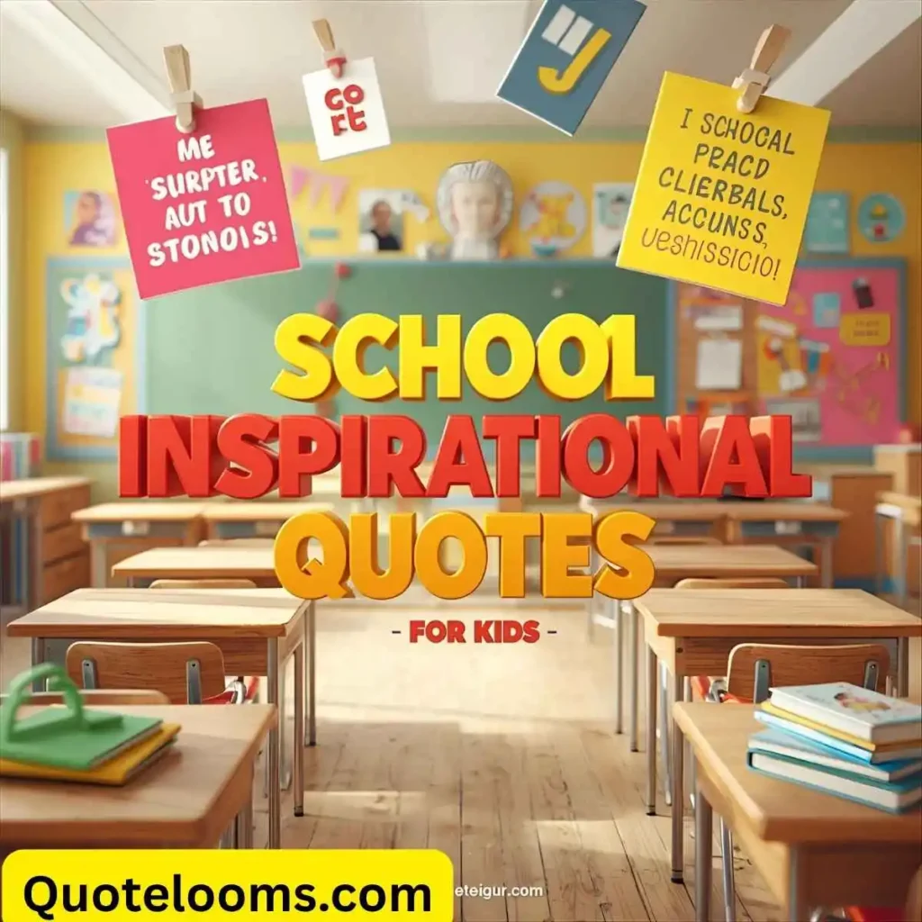 School Inspirational Quotes for Kids
