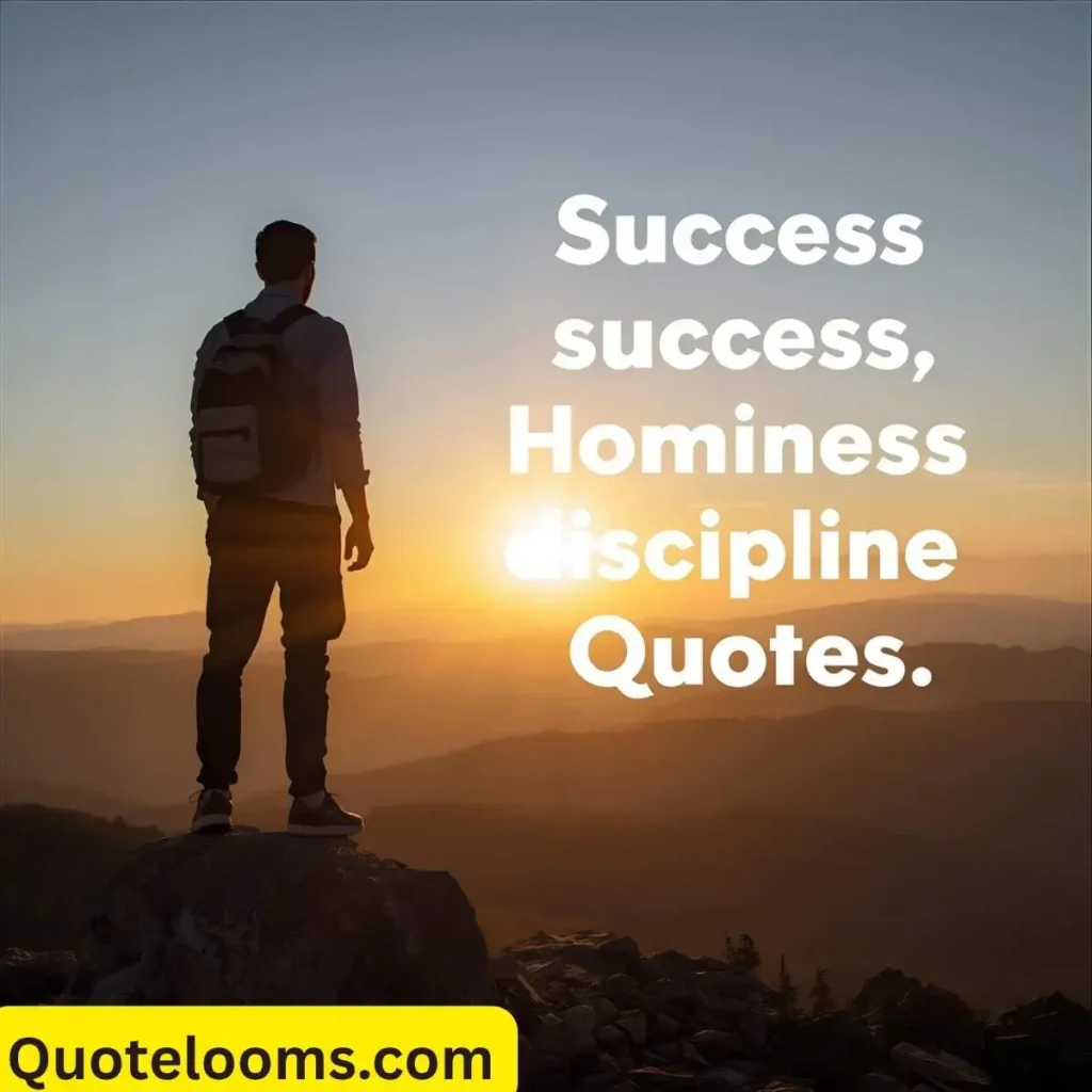 Success Discipline Quotes