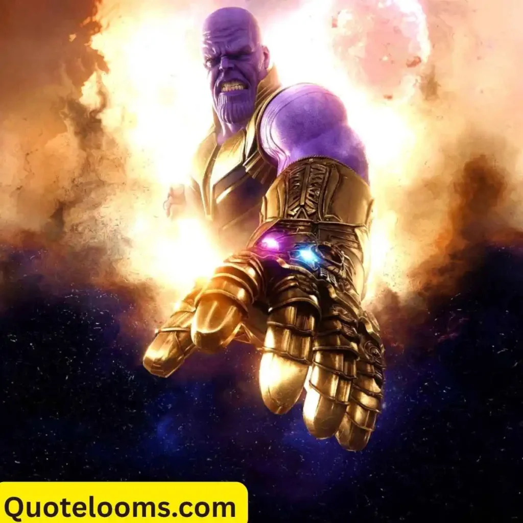 Thanos Quotes Infinity War