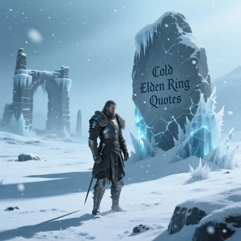Cold Elden Ring Quotes