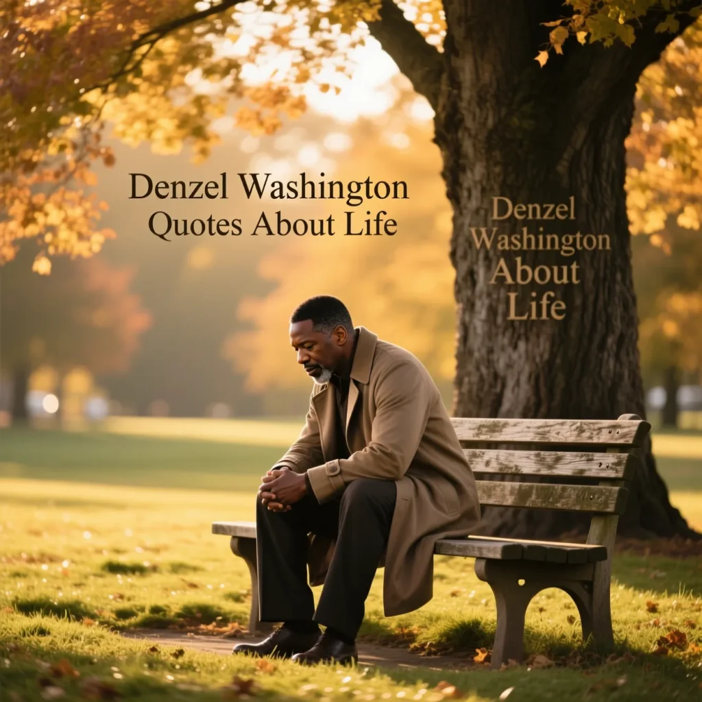 Denzel Washington Quotes About Life