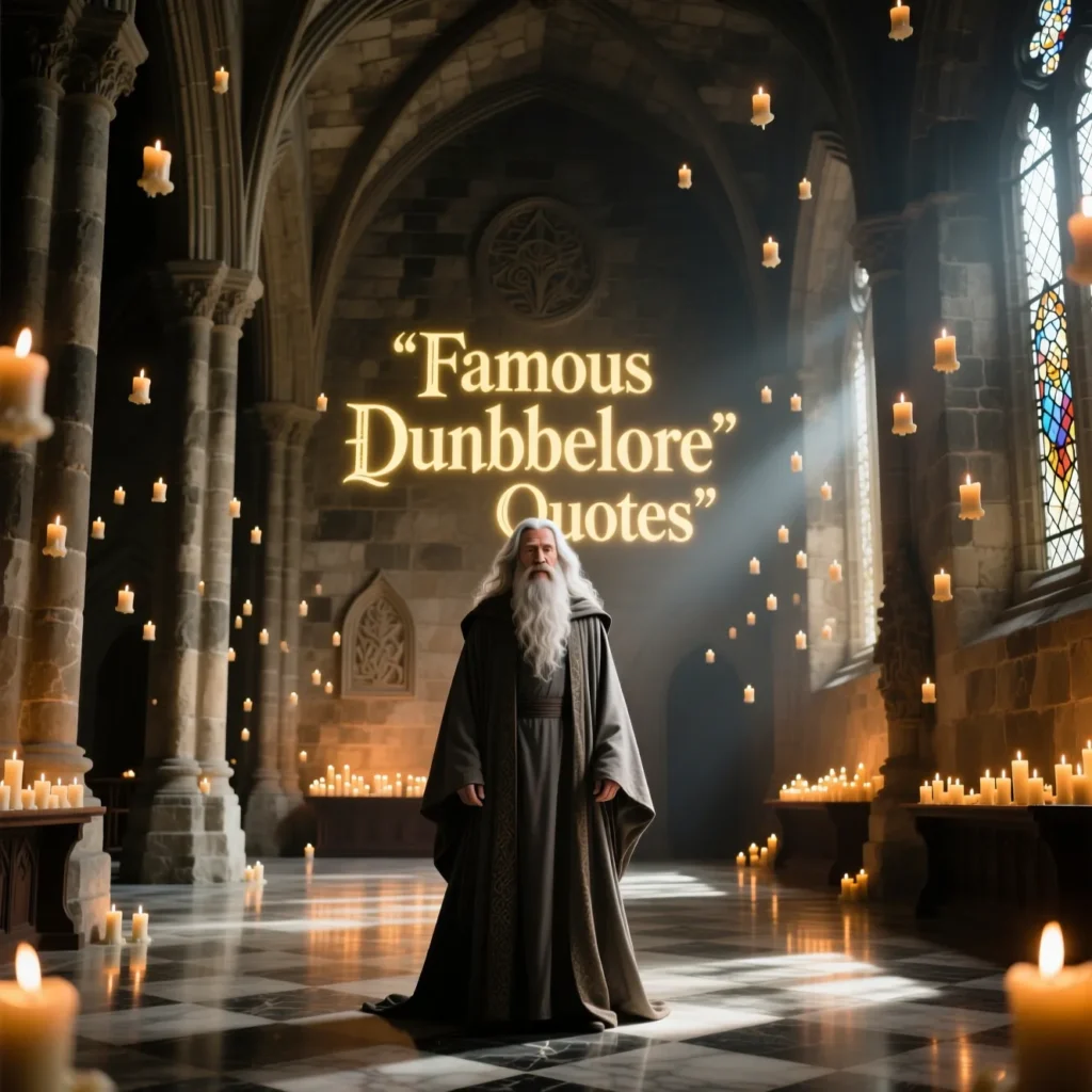 Famous Dumbledore Quotes