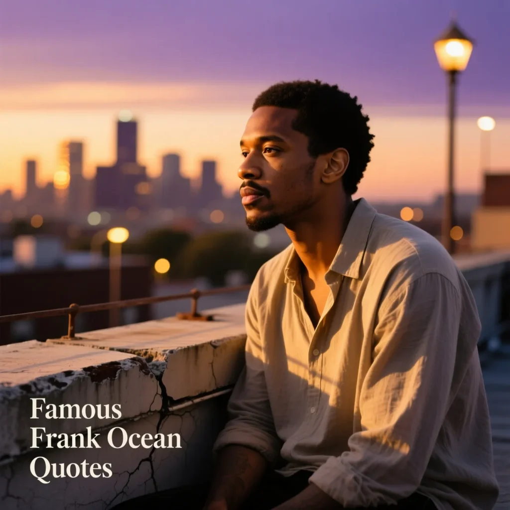 Famous Frank Ocean Quotes