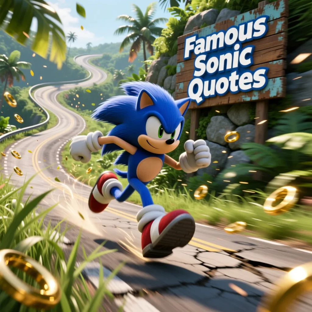Famous Sonic Quotes