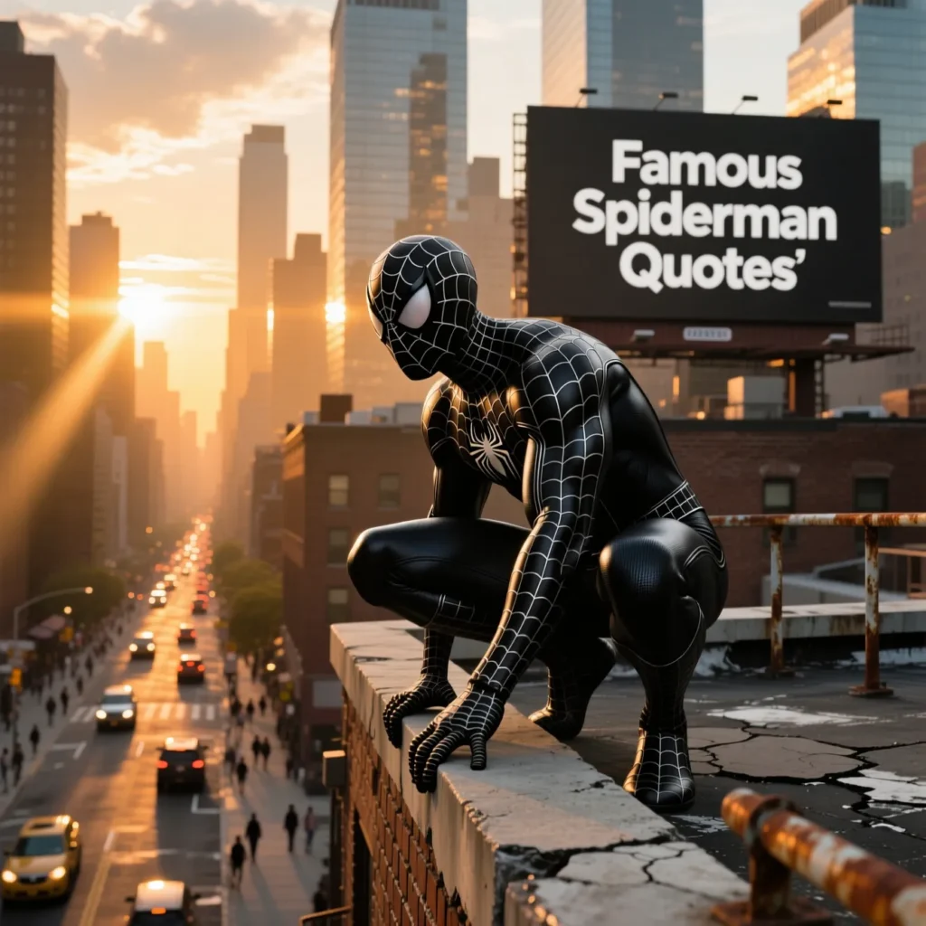 Famous Spiderman Quotes