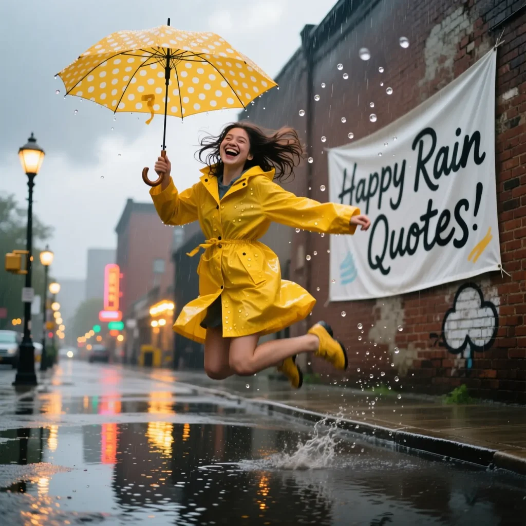 Happy Rain Quotes