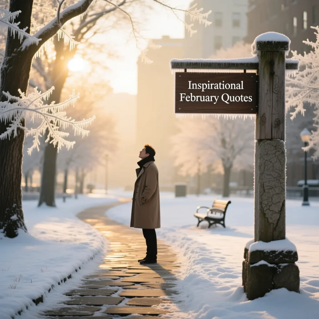 Inspirational February Quotes