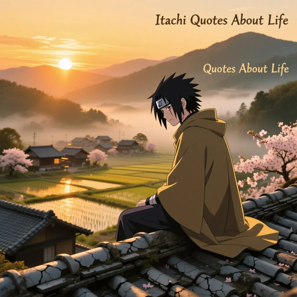 Itachi Quotes About Life