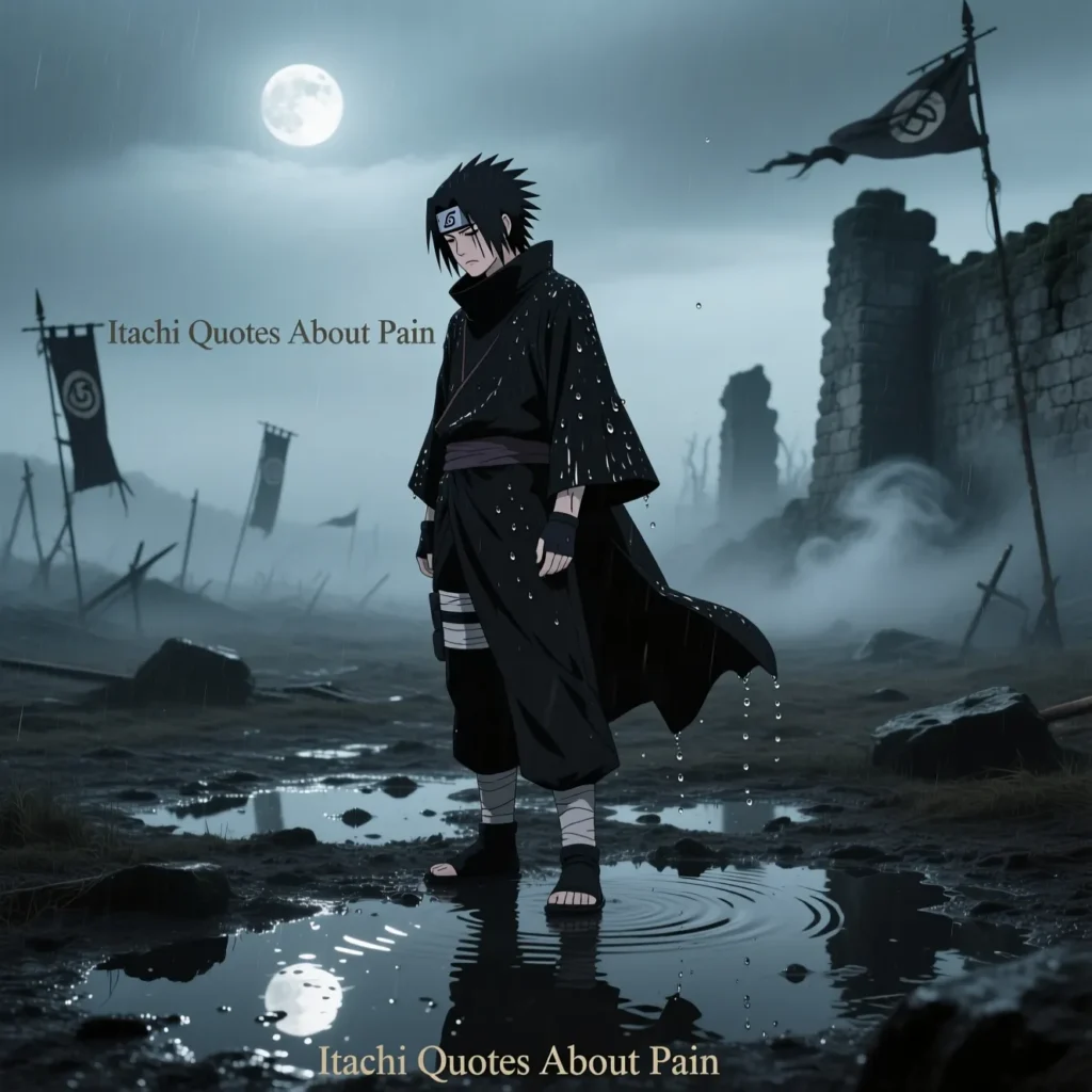 Itachi Quotes About Pain