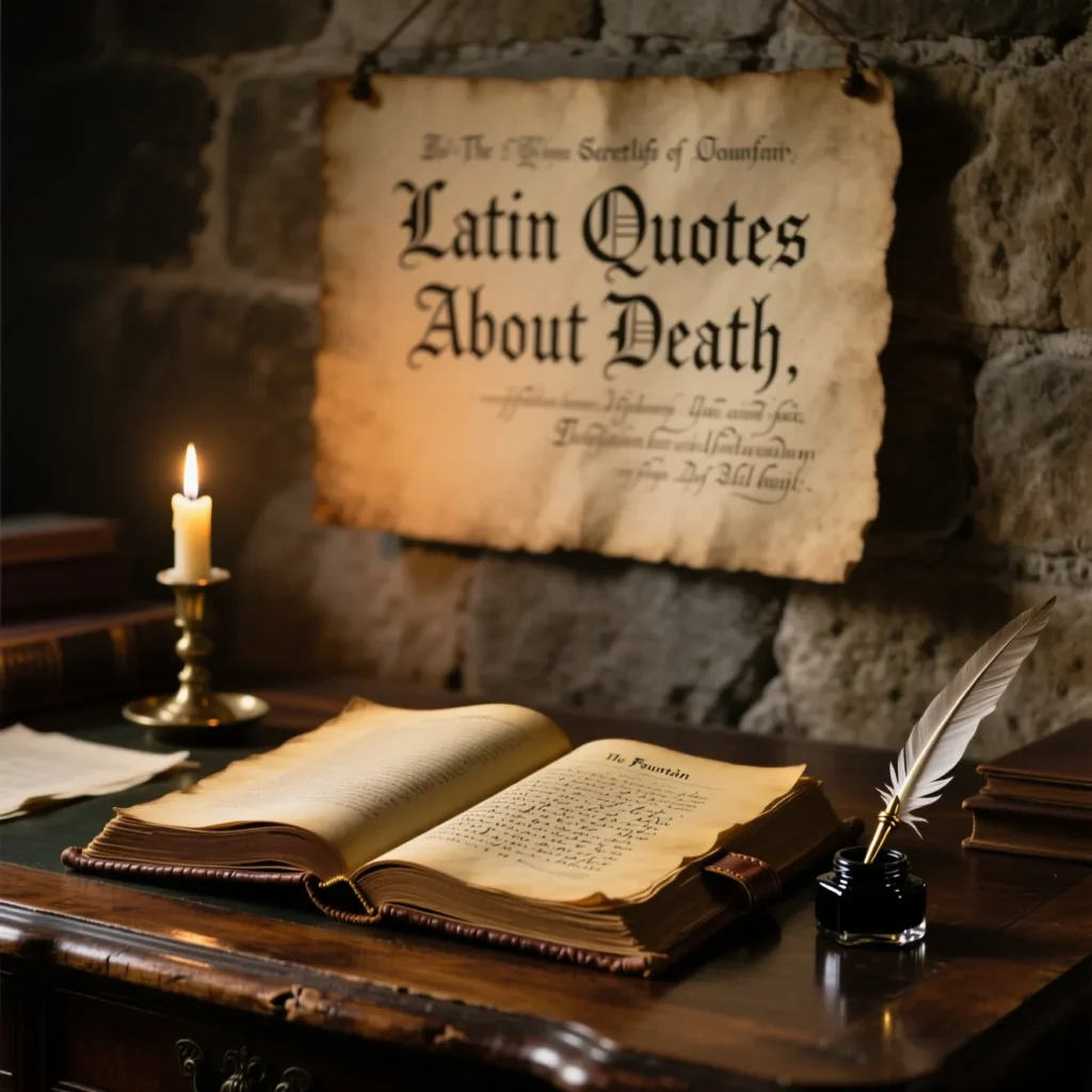 Latin Quotes About Death