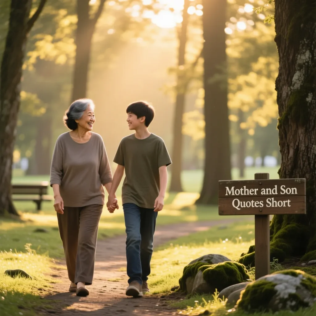 Mother and Son Quotes Short