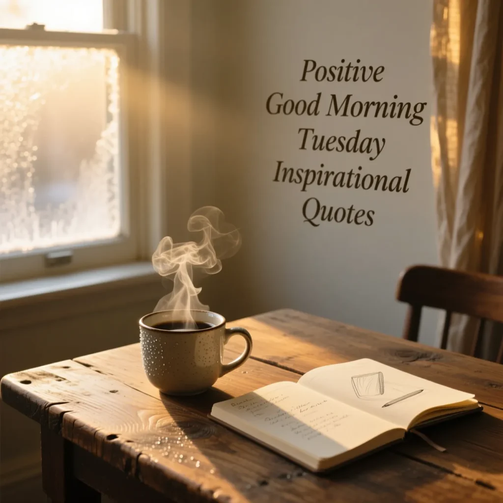 Positive Good Morning Tuesday Inspirational Quotes