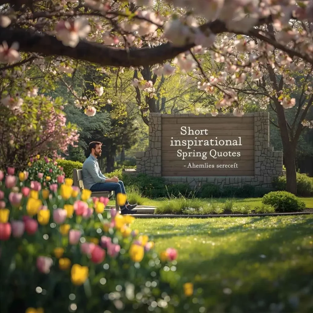 Short Inspirational Spring Quotes 