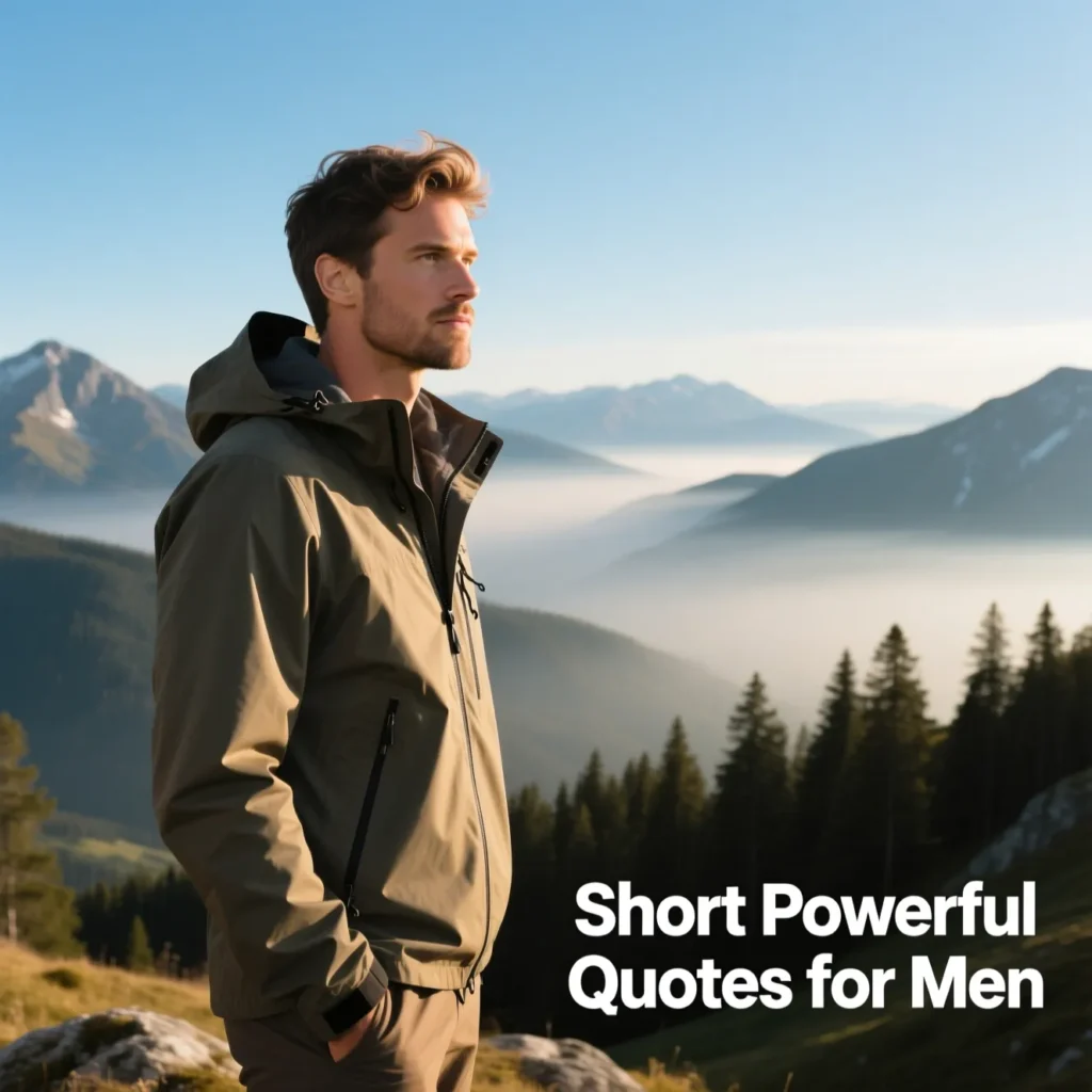 Short Powerful Quotes for Men