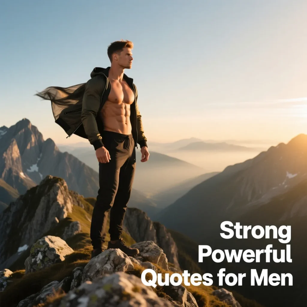 Strong Powerful Quotes for Men