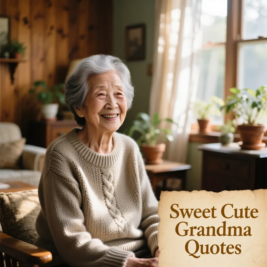 Sweet Cute Grandma Quotes