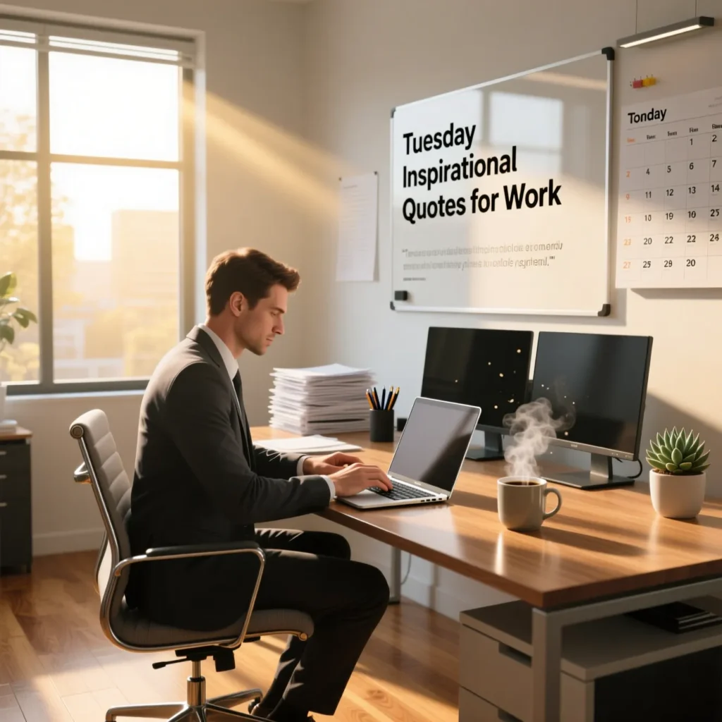Tuesday Inspirational Quotes for Work