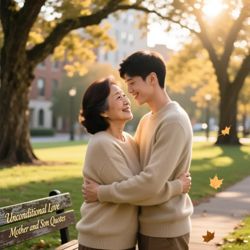 Unconditional Love Mother and Son Quotes