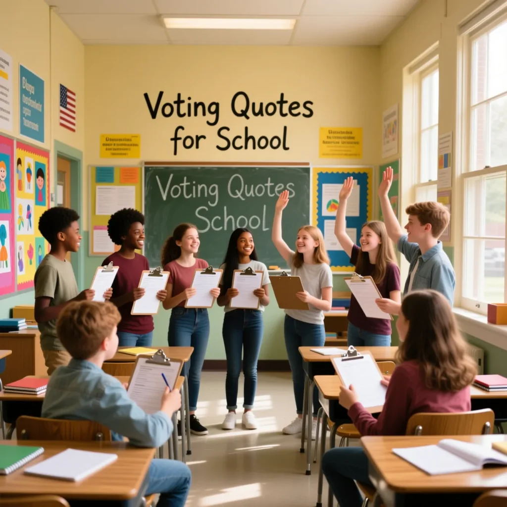 Voting Quotes for School