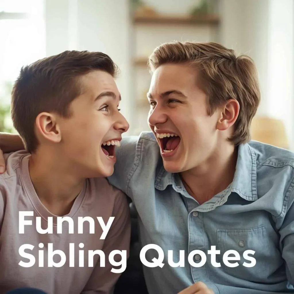 Funny Sibling Quotes