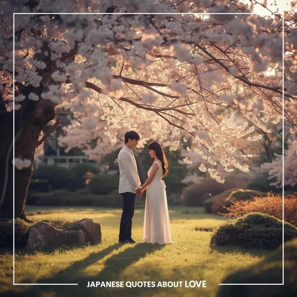 Japanese Quotes About Love