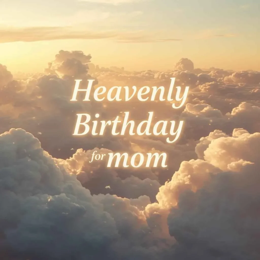 Heavenly Birthday Quotes for Mom