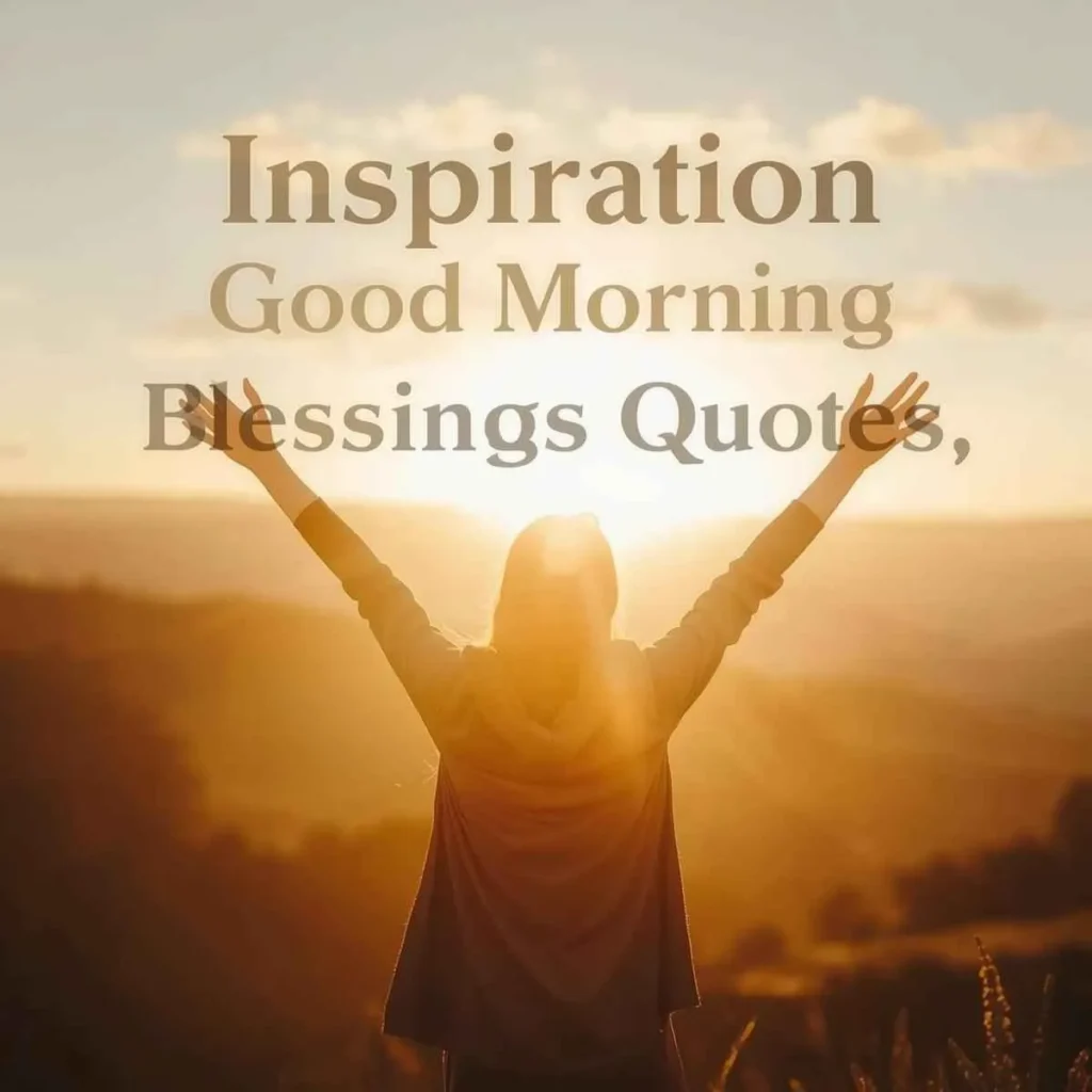 Inspiration Good Morning Blessings Quotes