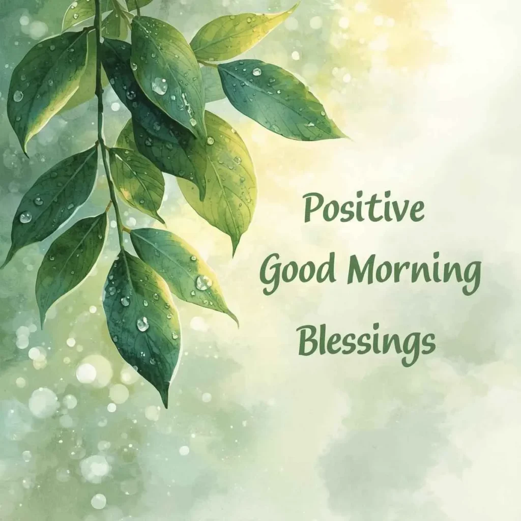 Positive Good Morning Blessings Quotes