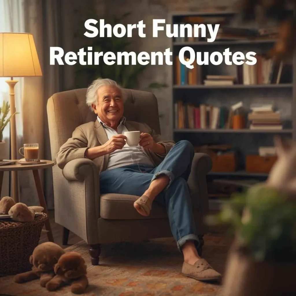 Short Funny Retirement Quotes