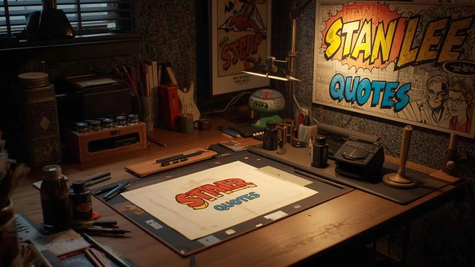 You are currently viewing Legendary Stan Lee Quotes Full of Wisdom and Imagination In 2026<p class="post-updated-date">🕓 <span class="updated-label">Last updated on</span> <time datetime="2026-04-23T15:03:12+00:00">April 23, 2026</time></p><script type="application/ld+json">
        {
          "@context": "https://schema.org",
          "@type": "BlogPosting",
          "mainEntityOfPage": {
            "@type": "WebPage",
            "@id": "https://quotelooms.com/stan-lee-quotes/"
          },
          "datePublished": "2026-04-23T15:03:11+00:00",
          "dateModified": "2026-04-23T15:03:12+00:00"
        }
        </script>